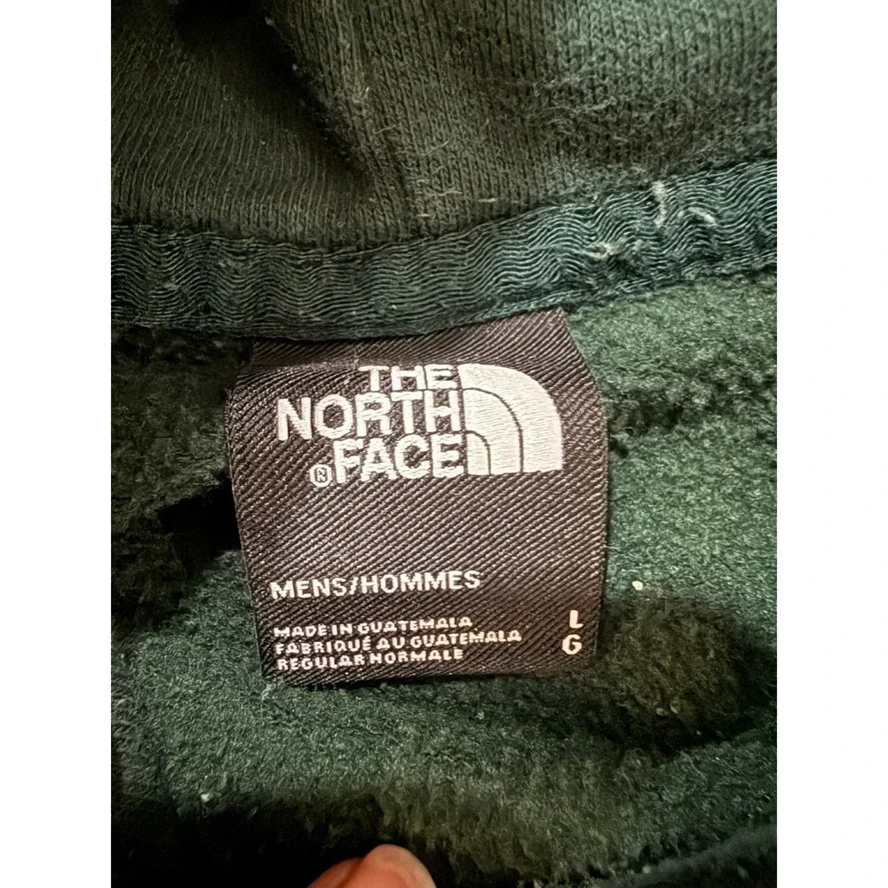 The North Face Pullover Hoodie Mens Large Green 3D Patch‎ Outdoor Streetwear
